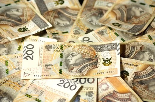 Ilustracja do artykułu rozłożone banknoty dwustuzłotowe.webp