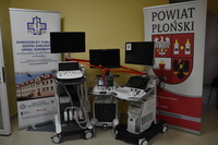 trzy ultrasonografy na tle rollapów szpitala i powiatu płońskiego