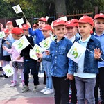 Przedszkolaki podczas obchdów rocznicy wybuchu II Wojny Światowej. 