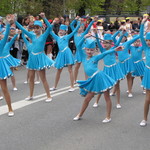 Pokaz grupy marszowo-tanecznej Mażoretki